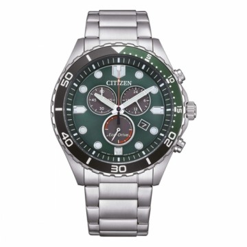 Мужские часы Citizen AT2561-81X Зеленый Серебристый