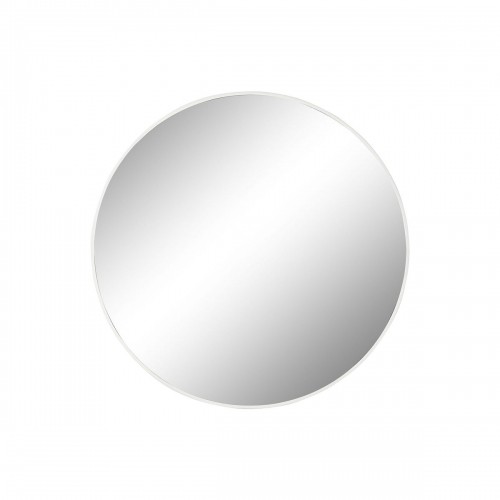 Sienas spogulis Home ESPRIT Balts Metāls spogulis Moderns 120 x 2 x 120 cm image 1