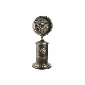 Настольные часы Home ESPRIT Позолоченный Стеклянный Железо 21 x 21 x 51,5 cm