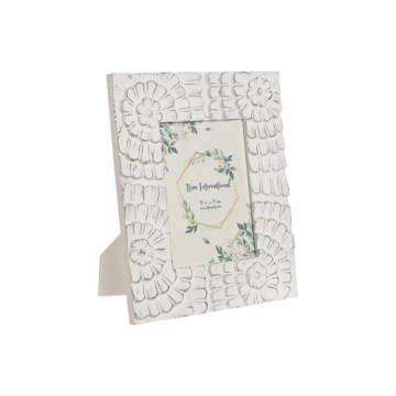 Фото рамка Home ESPRIT Белый Стеклянный Деревянный MDF романтик 26,5 x 1,5 x 32 cm