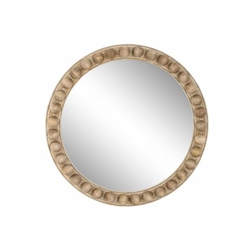 Sienas spogulis Home ESPRIT Brūns Dabisks Mango koks Koks MDF Bumba 54,5 x 4,5 x 54,5 cm