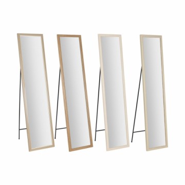 Garderobes spogulis Home ESPRIT Balts Brūns Bēšs Pelēks 35,5 x 40 x 155 cm (4 gb.)