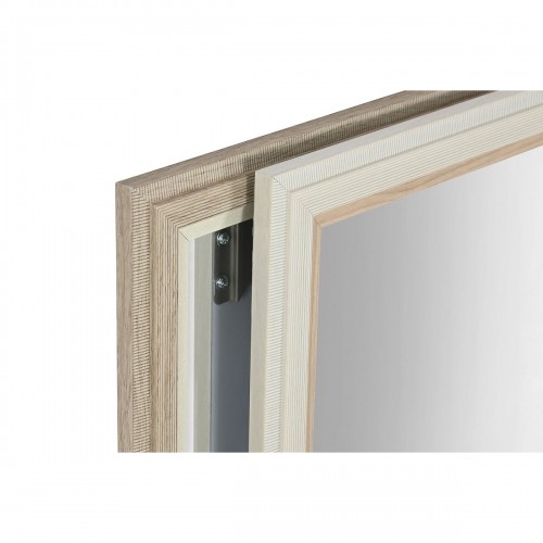 Настенное зеркало Home ESPRIT Белый Коричневый Бежевый Серый Стеклянный полистирол 70 x 2 x 97 cm (4 штук) image 3