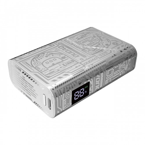 Dudao K20 USB-A | USB-C Powerbank 10000mAh 22.5W - silver image 1
