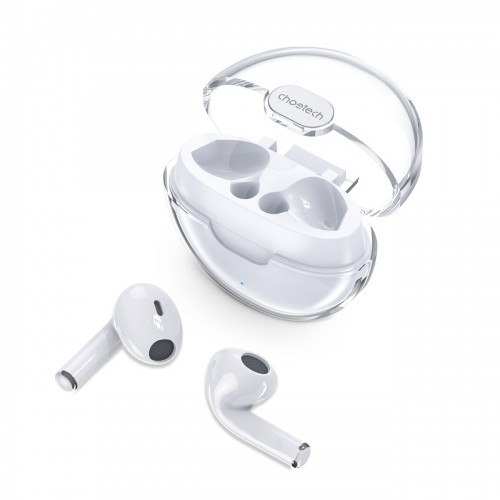 Choetech TWS wireless headphones with charging case white (BH-T08) image 2