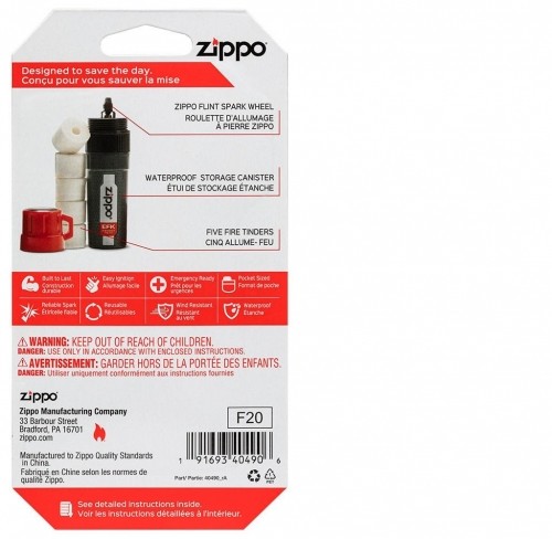Zippo Emergency Fire Kit image 2