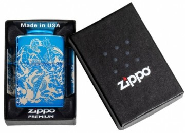 Zippo Lighter 48787 Atlantis Design