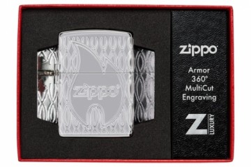 Zippo Lighter 48838 Armor® Zippo Flame Design