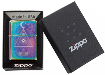 Zippo Lighter 49061 Eye of Providence Design