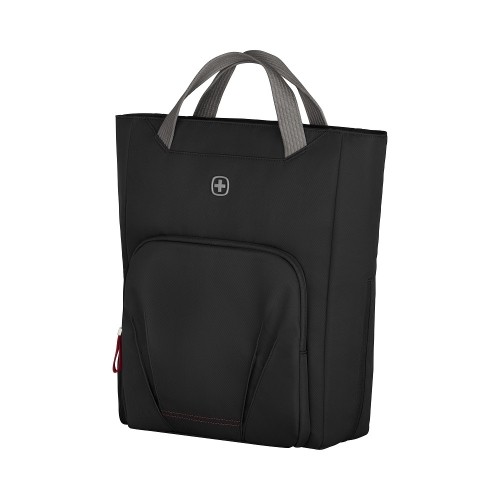 WENGER MOTION VERTICAL TOTE 15.6'' LAPTOP TOTE WITH TABLET POCKET, Chic Black image 1