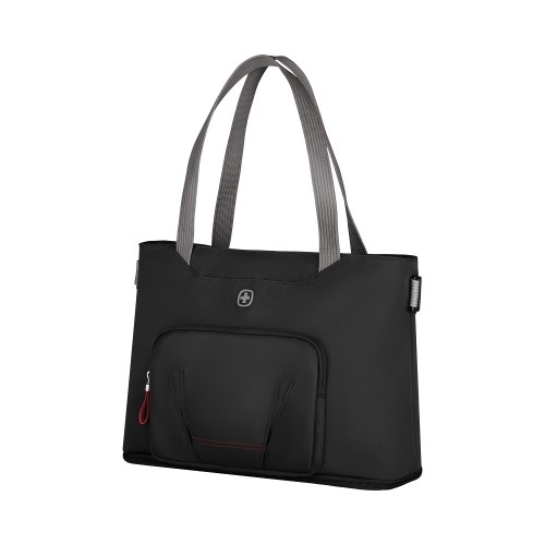 WENGER MOTION DELUXE TOTE 15.6'' LAPTOP TOTE WITH TABLET POCKET, Chic Black image 3