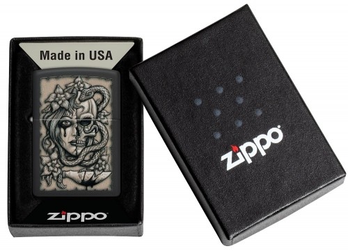 Zippo Lighter 48616 Gory Tattoo Design image 1