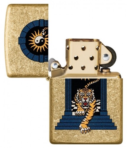 Zippo Lighter 48613 Tiger Tattoo Design image 3