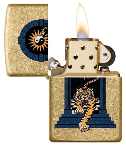 Zippo Lighter 48613 Tiger Tattoo Design image 4