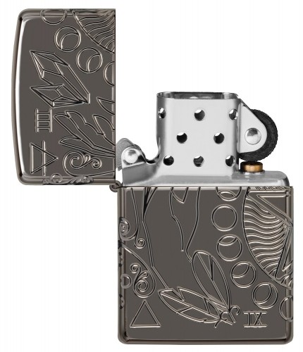 Zippo Lighter 49689 Armor® Wicca Design image 3