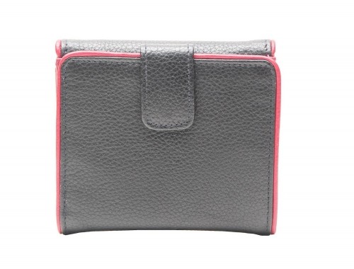 ESQUIRE WALLET PIPING, Black/Red image 2