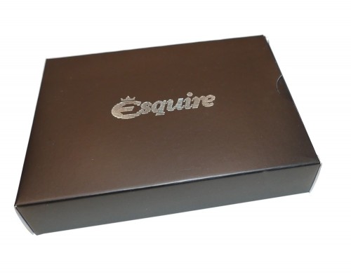 ESQUIRE WALLET PIPING, Black/Red image 3