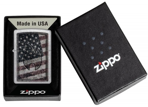 Zippo Lighter 48180 Americana Flame Design image 1