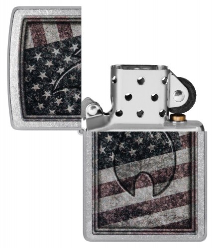 Zippo Lighter 48180 Americana Flame Design image 3