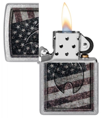 Zippo Lighter 48180 Americana Flame Design image 4