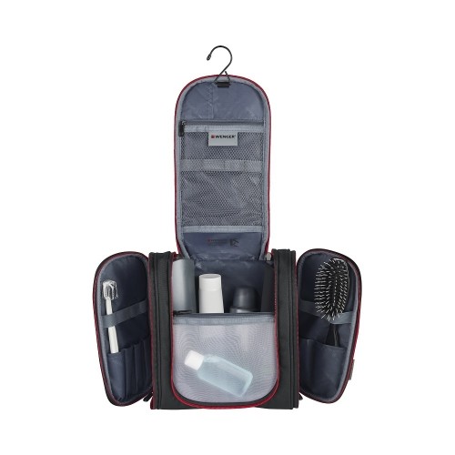 WENGER HANGING TOILETRY KIT Travel Accessory with Antibacterial Lining image 1