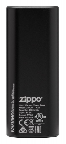 Zippo HeatBank® 6 Rechargeable Hand Warmer Black image 3