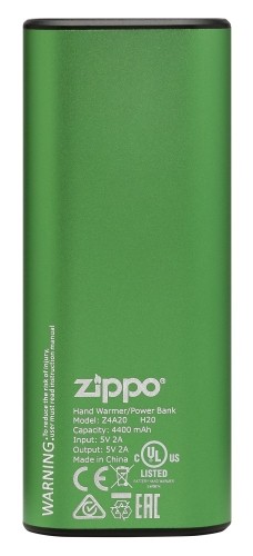 Zippo HeatBank® 6 Rechargeable Hand Warmer Green image 3