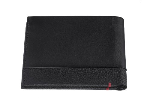 Zippo Nappa Bi-Fold Wallet Black image 1