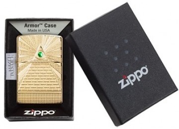 Zippo Lighter 49060 Armor™ Eye of Providence Design
