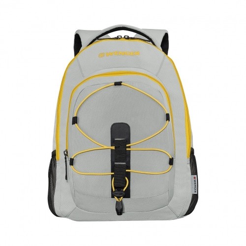WENGER MARS 16" LAPTOP BACKPACK WITH TABLET POCKET Grey / Yellow image 4