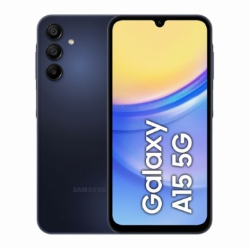 Viedtālruņi Samsung Galaxy A15 5GSM-A156BZKDEUE 6,5" Mediatek Dimensity 6100+ 4 GB RAM 128 GB Tumši zils