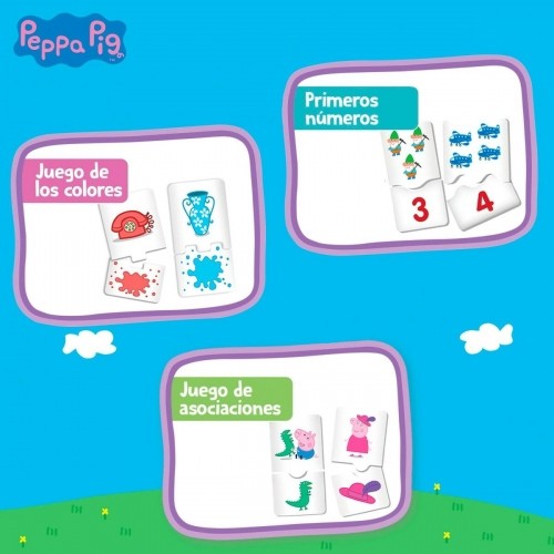 Образовательный набор Peppa Pig Edu Games Collection 24,5 x 0,2 x 24,5 cm (6 штук) 10-в-1 image 2