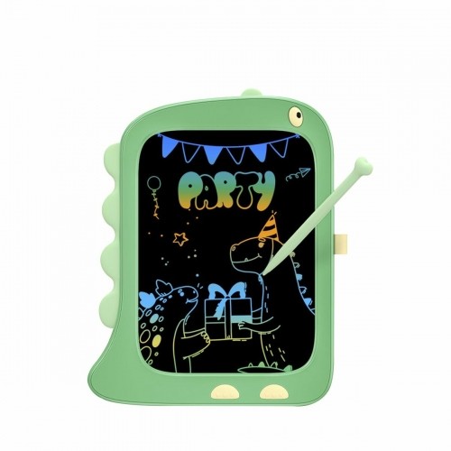 Bigbuy Tech Burvju Tāfele Dino Zaļš 8,5" image 1