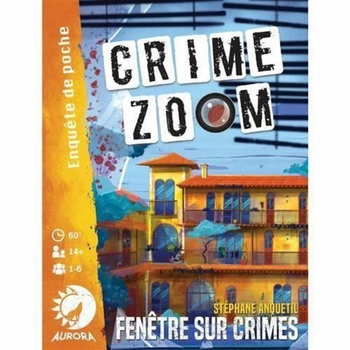 Spēlētāji Asmodee Crime Zoom Fenêtre sur Crimes (FR) image 3