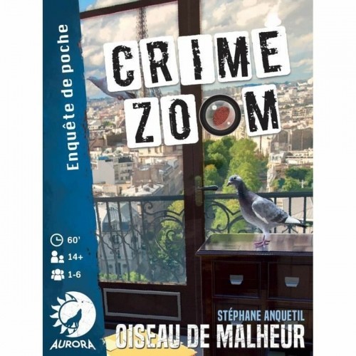 Spēlētāji Asmodee Crime Zoom : Oiseau de Malheur (FR) image 4