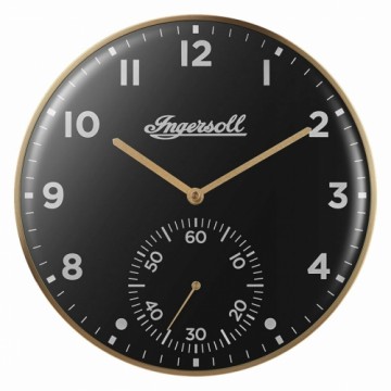 Настенное часы Ingersoll 1892 IC003GB Позолоченный Чёрный