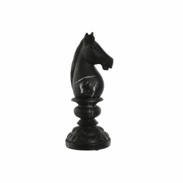 Dekoratīvās figūriņas Home ESPRIT Melns Zirgs 13 x 13 x 33 cm