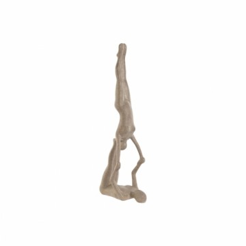 Dekoratīvās figūriņas Home ESPRIT Bēšs Yoga 29,5 x 8 x 28 cm