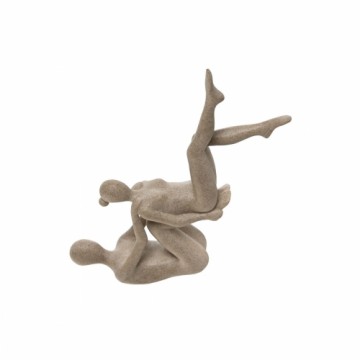 Dekoratīvās figūriņas Home ESPRIT Bēšs Yoga 20 x 10 x 50 cm