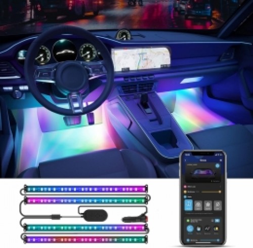 LED Josla Govee Smart Car LED Strip Lights image 1