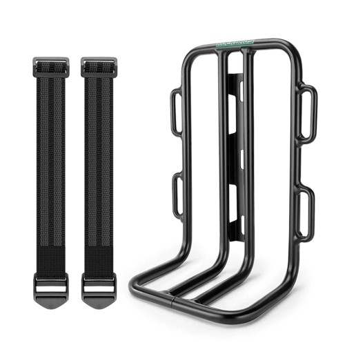 Rockbros 33210010001 front bicycle shelf for bicycle fork - black image 1