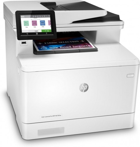Hewlett-packard HP Color LaserJet Pro MFP M479fnw, Print, copy, scan, fax, email, Scan to email/PDF; 50-sheet uncurled ADF image 3