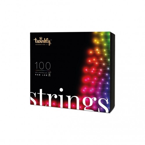 TWINKLY Strings 100 (TWS100STP-BEU) Smart Christmas tree lights 100 LED RGB 8 m image 1