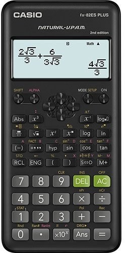 Casio FX-82ES PLUS-2 calculator Pocket Scientific Black image 1