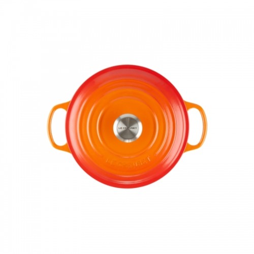 Le Creuset Signature Roaster round 26cm oven red (21177260902430) image 3
