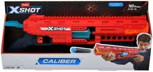 XSHOT rotaļu pistole Excel Caliber, sortiments, 36675 image 1
