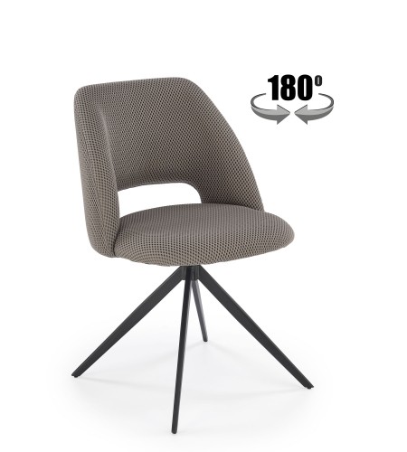 Halmar K546 chair, grey image 1