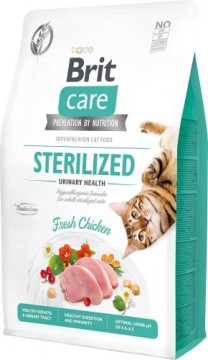 BRIT Care Grain-Free Sterilized Urinary - dry cat food -  2 kg