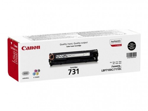 Canon   Laser cartridge  731 (6272B002) Black 1400 pages OEM image 1