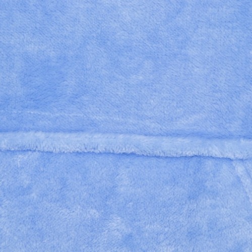 Liela izmēra kapuces sega hoodie blanket Springos HA7320 gaiši zila image 2